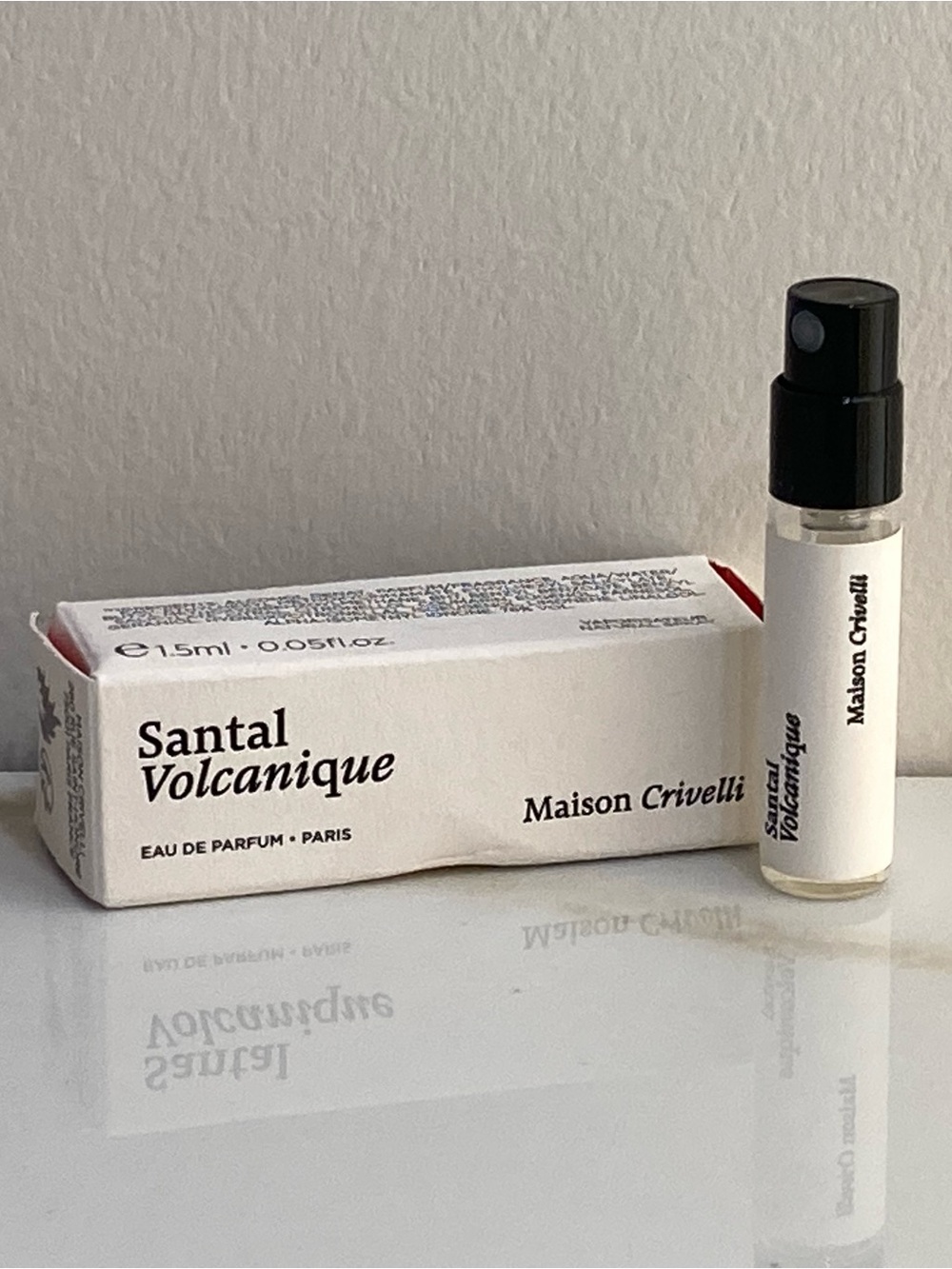 Maison Crivelli Santal Volcanique Eau de Parfum Sample 1.5ml BNIB